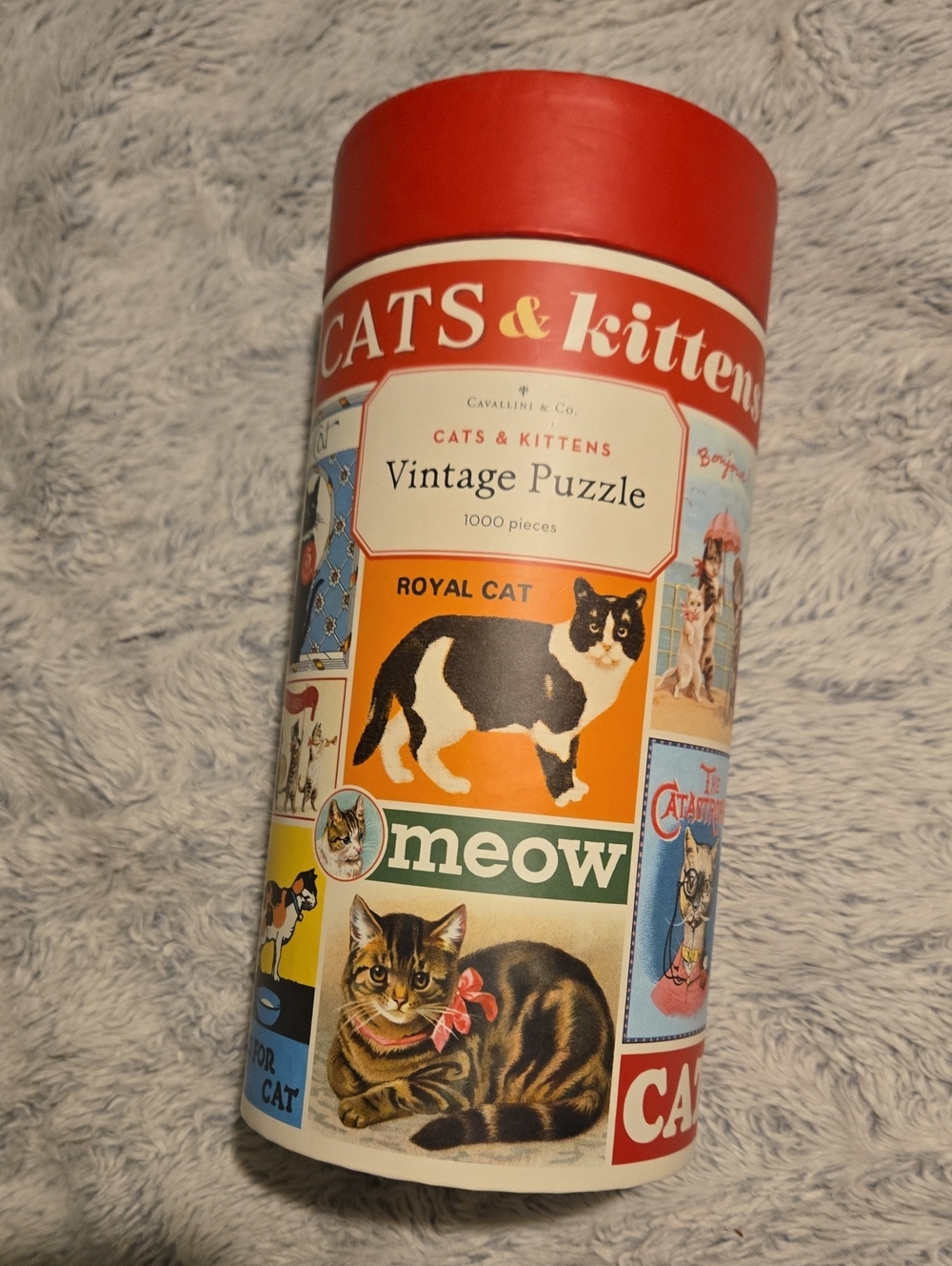 Cavallini & Co. Vintage Puzzle - Cats & Kittens 1000 Piece Puzzle